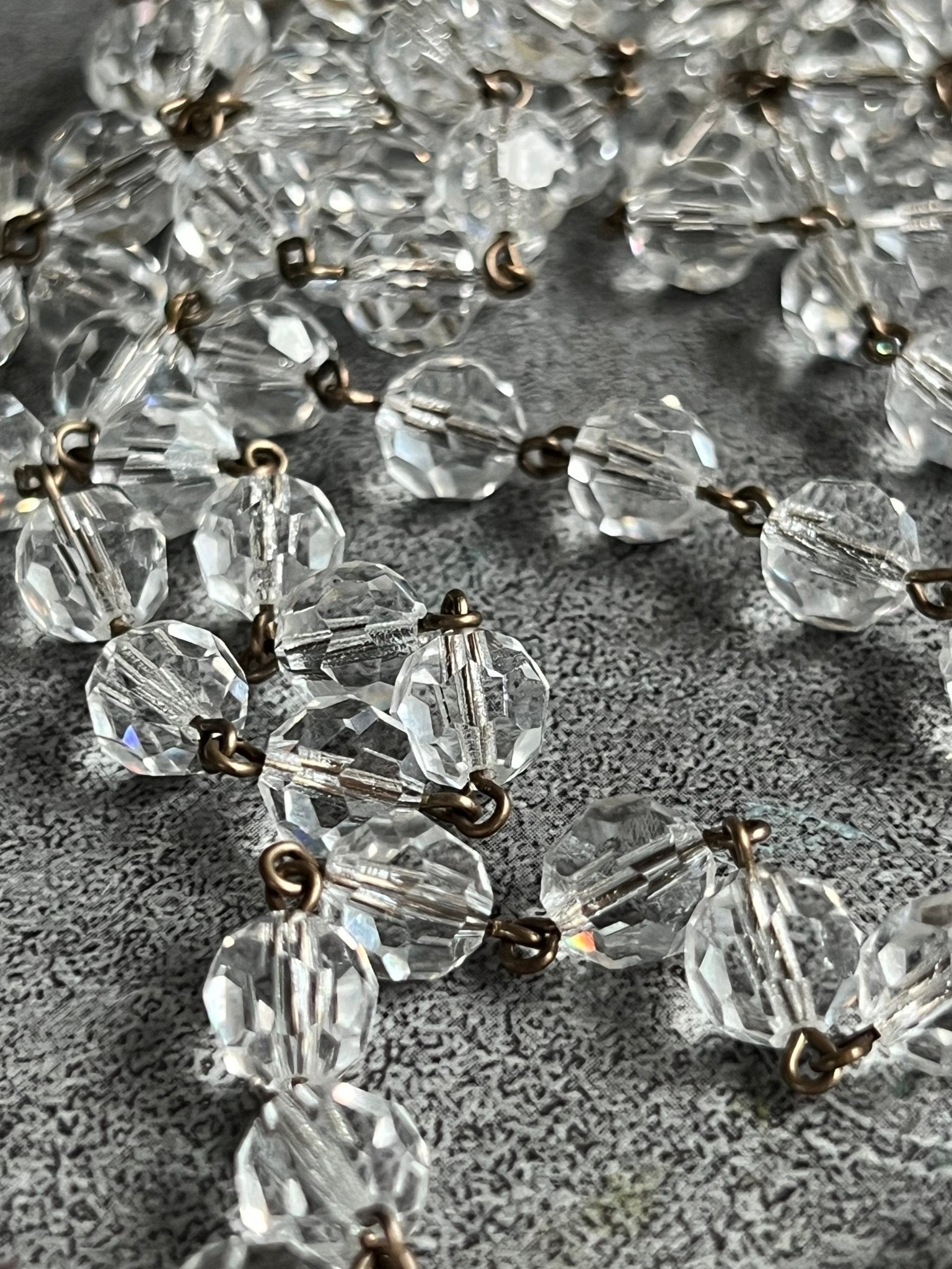 Crystal Chain Pack - 5ft - WH - Vintaj Live Shop