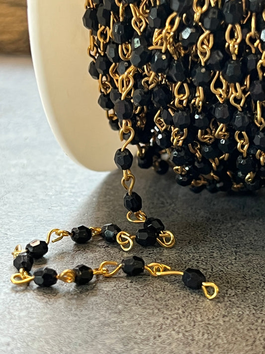 Chain Pack - Black Beaded - 5ft