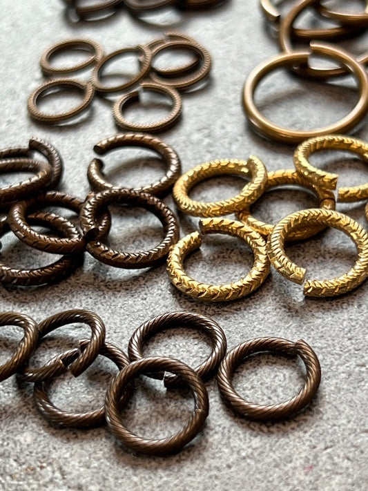 Jump Ring SAMPLER Speciality Pack - 36pcs - Vintaj Live Shop