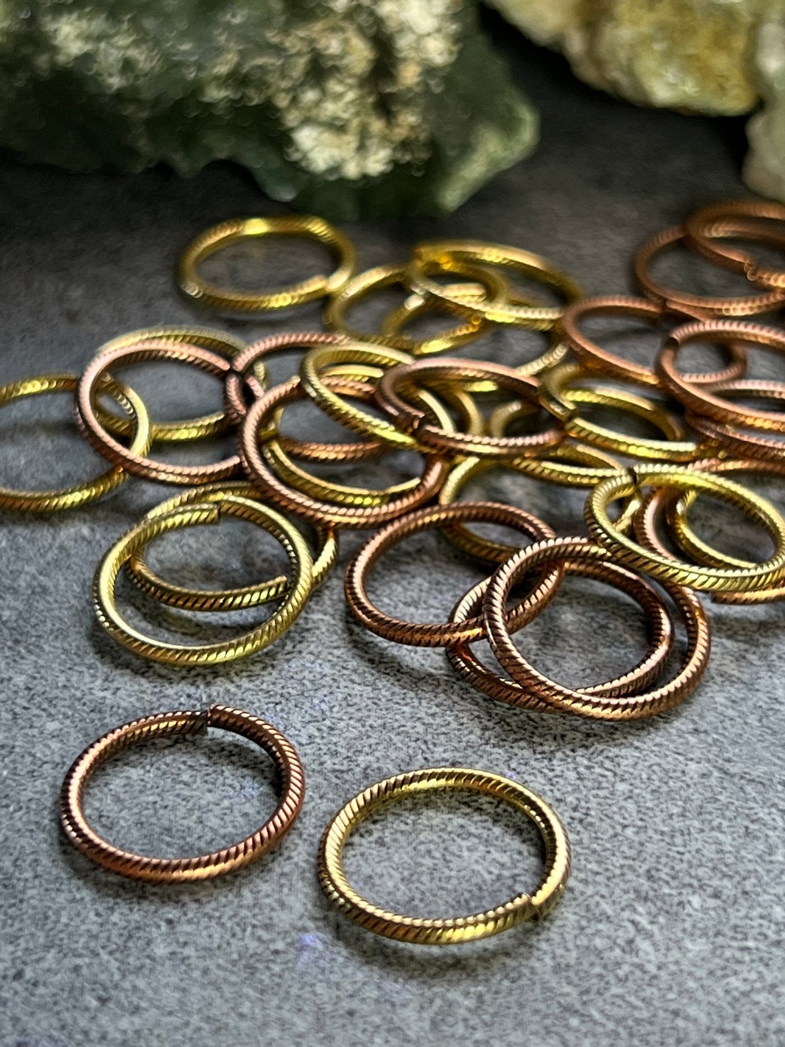 Jump Ring SAMPLER - 50pcs - Vintaj Live Shop