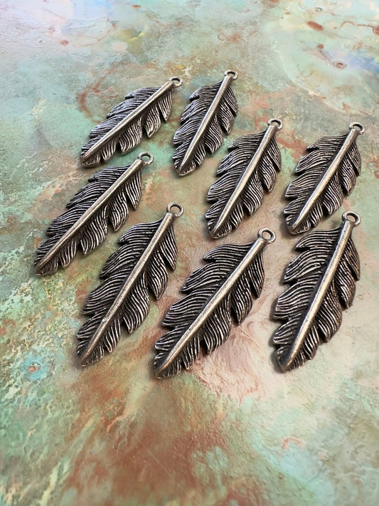 August "BULK UP" Days - Spirit Feather 8 Pcs Pendants - Vintaj - 8/21 - Vintaj Live Shop