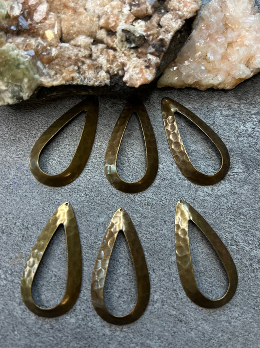 Hammered Teardrop Pack - 10pcs - Vintaj Live Shop