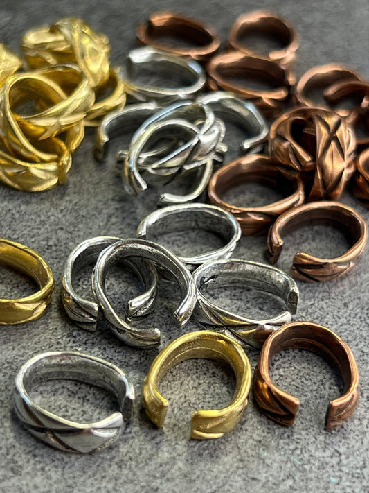 Ring 'OPEN' Pack - 10pcs - Vintaj Live Shop