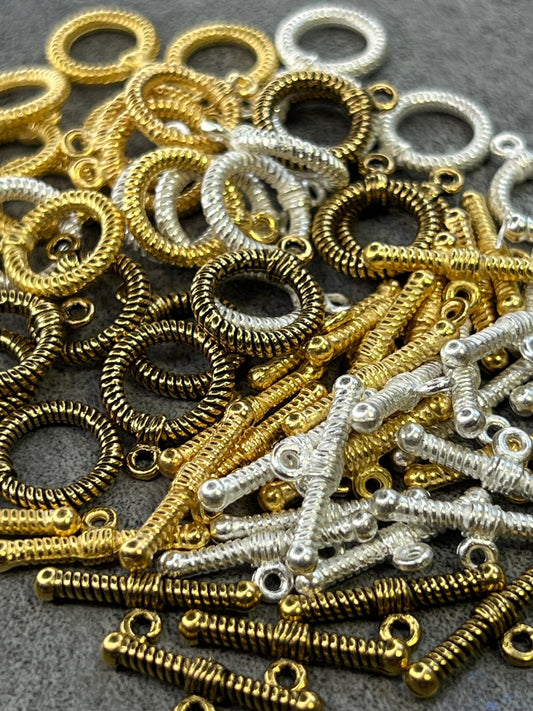Clasp Toggle Pack - 10pcs - Vintaj Live Shop
