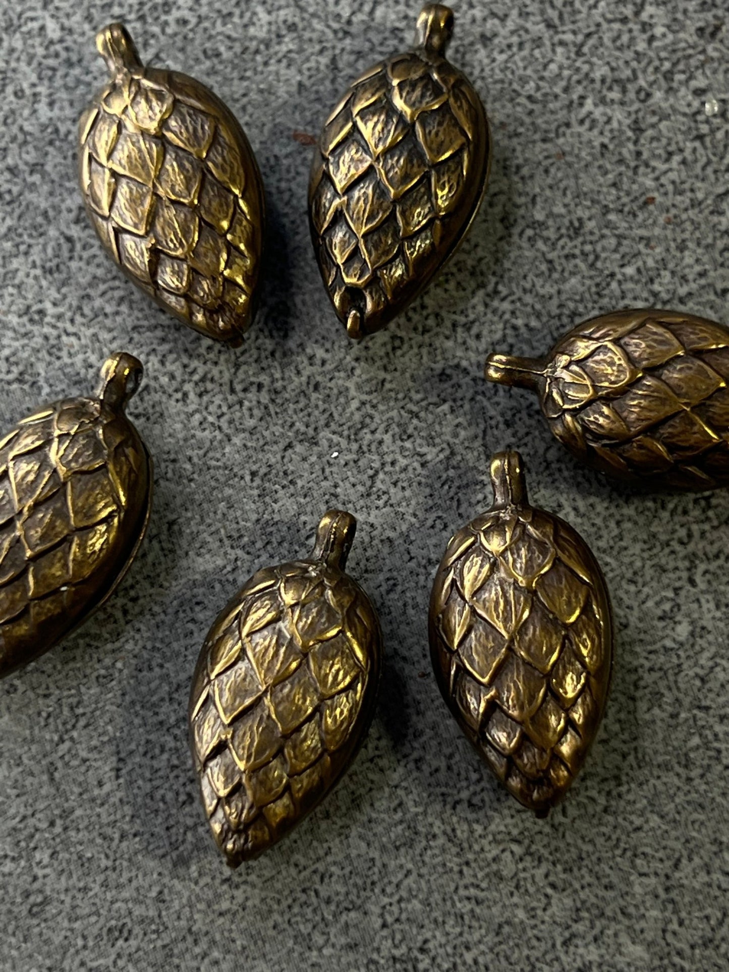 Pinecone Pack - 6pcs - Vintaj Live Shop