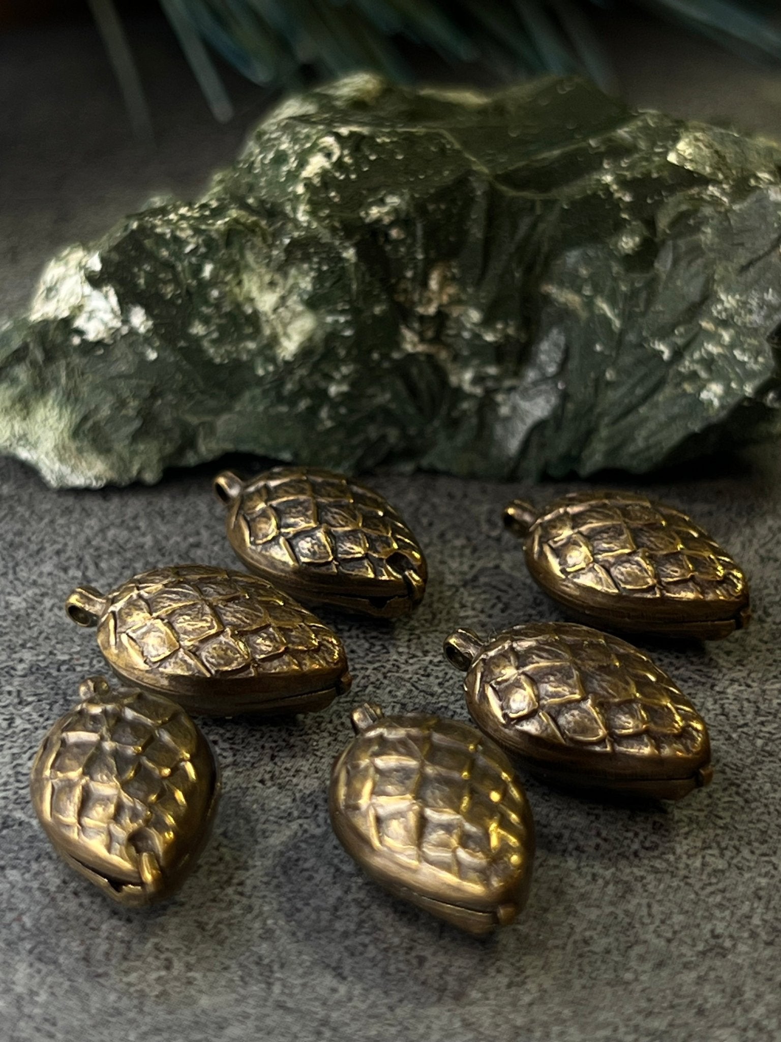 Pinecone Pack - 6pcs - Vintaj Live Shop