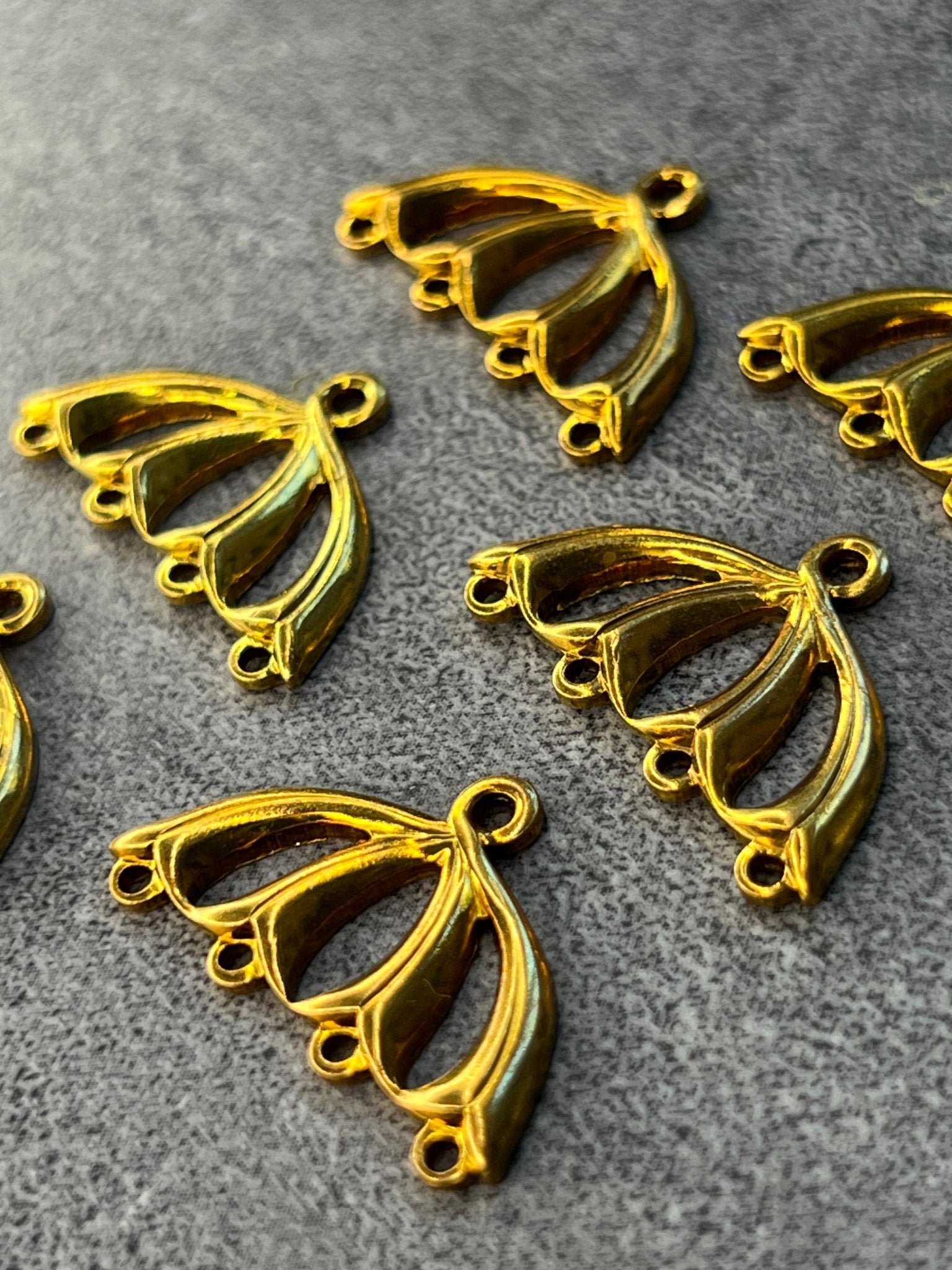 Floral Connector Pack - 10pcs - Vintaj Live Shop