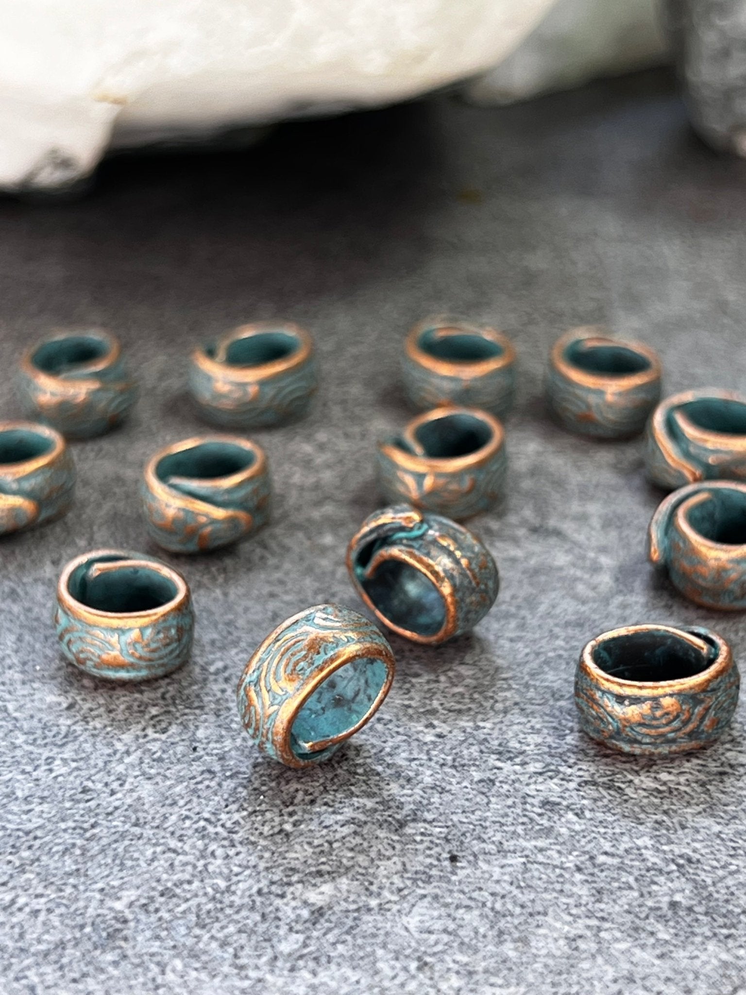 Ring Bead Pack - 12pcs - Vintaj Live Shop