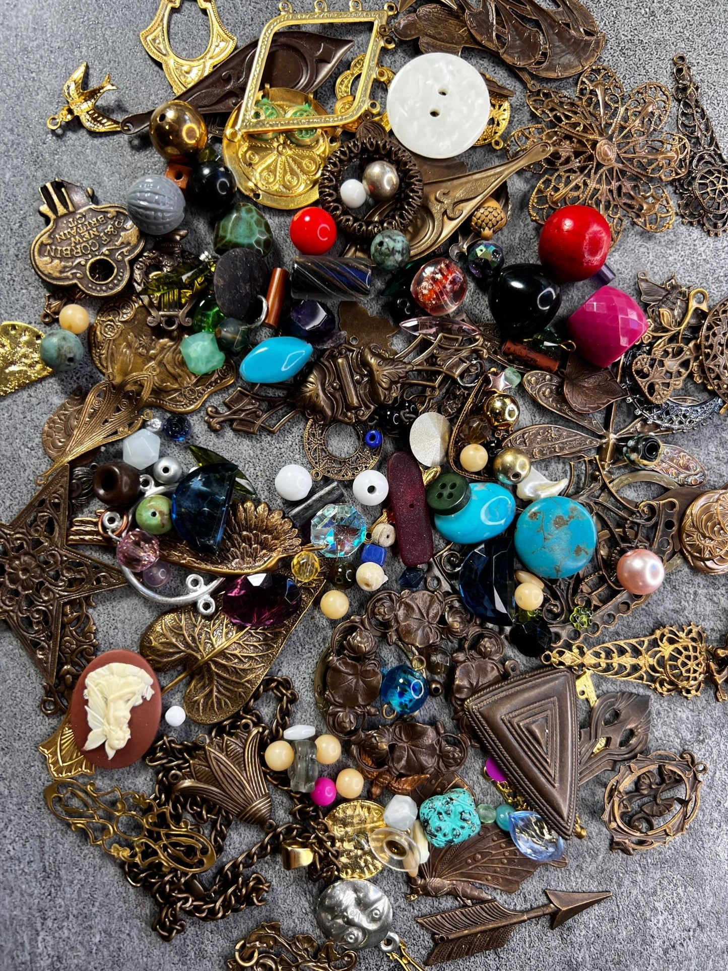 1 BIG LOOT SPECIAL - 74pcs + Beads - Vintaj Live Shop