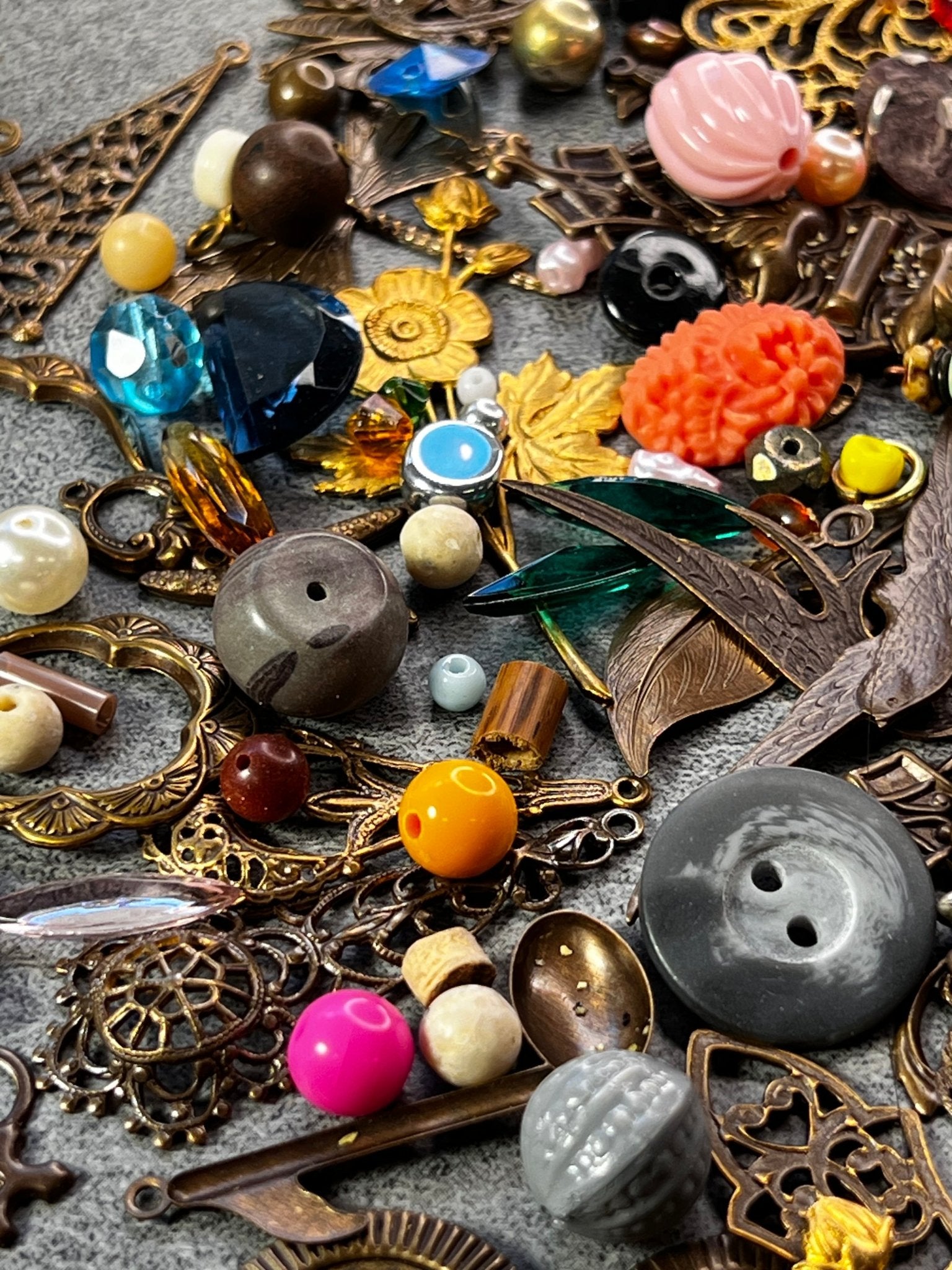 2 BIG LOOT SPECIAL - 74pcs + Beads - Vintaj Live Shop