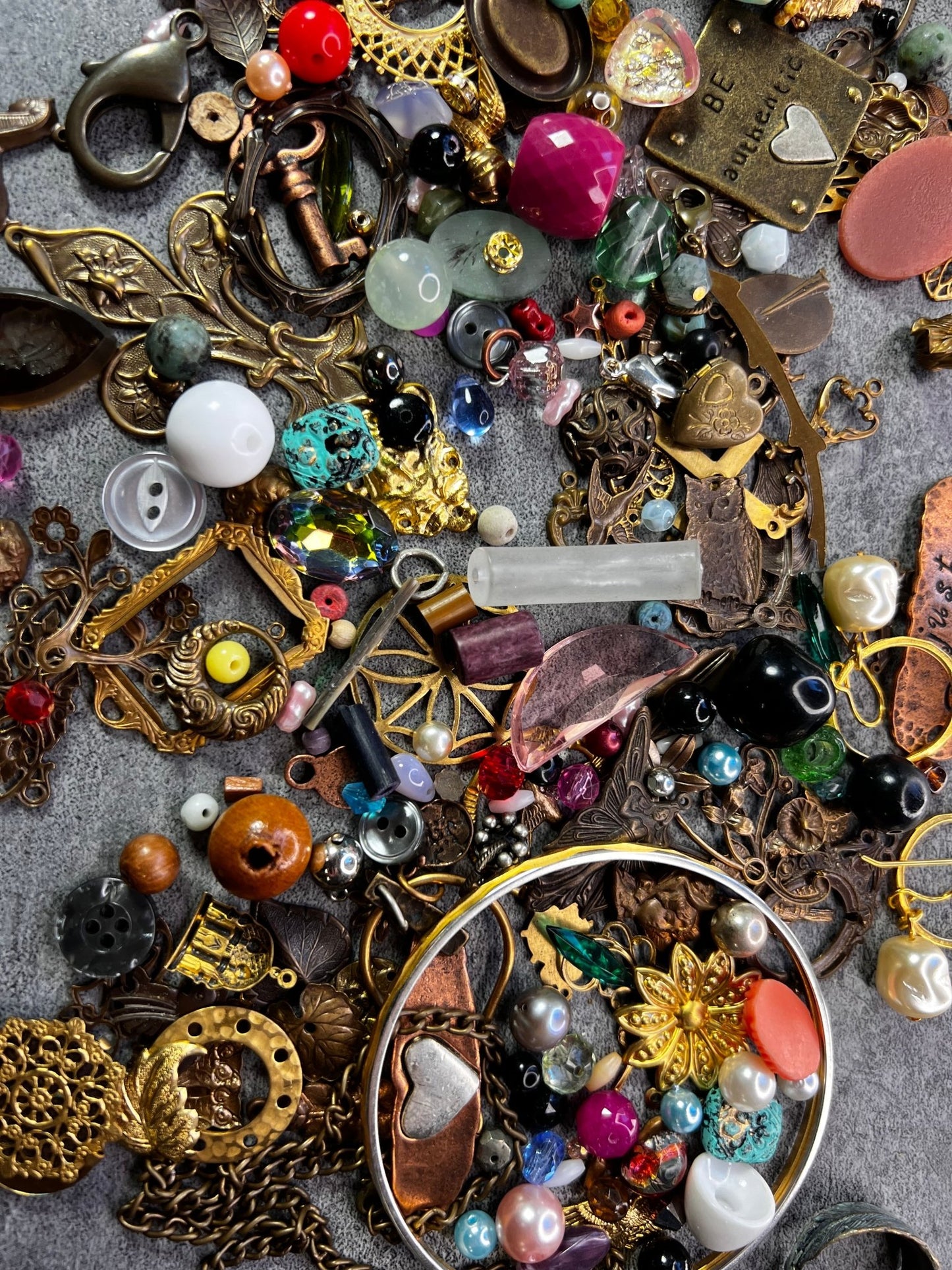 4 BIG LOOT SPECIAL - 74pcs + Beads - Vintaj Live Shop