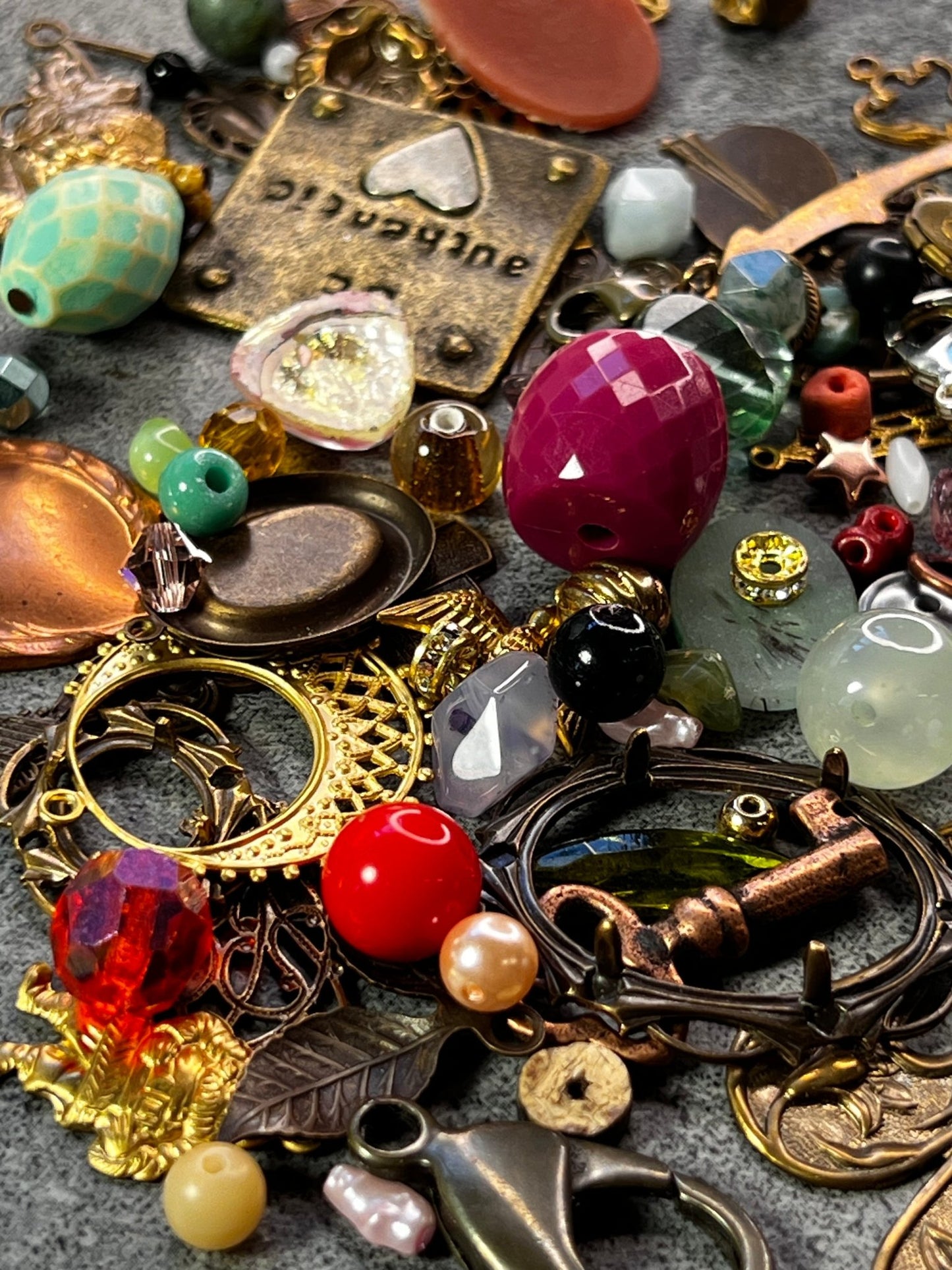 4 BIG LOOT SPECIAL - 74pcs + Beads - Vintaj Live Shop