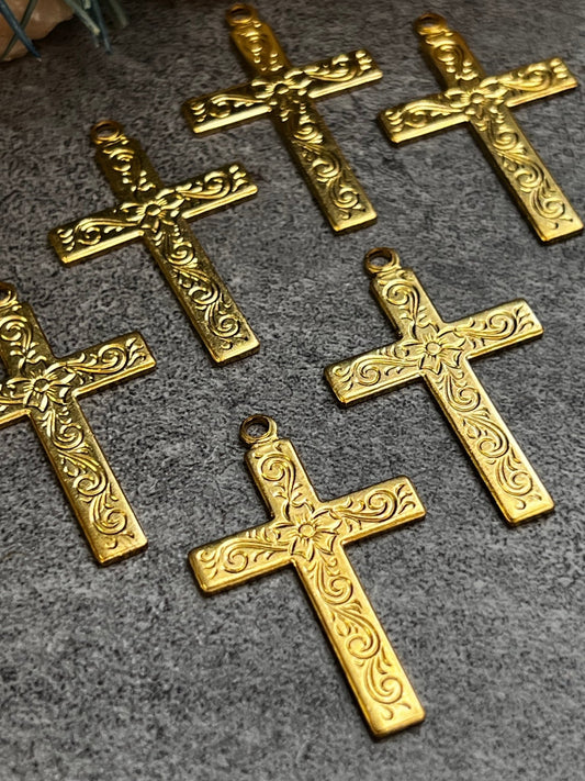 Cross Pack - 6pcs - Vintaj Live Shop