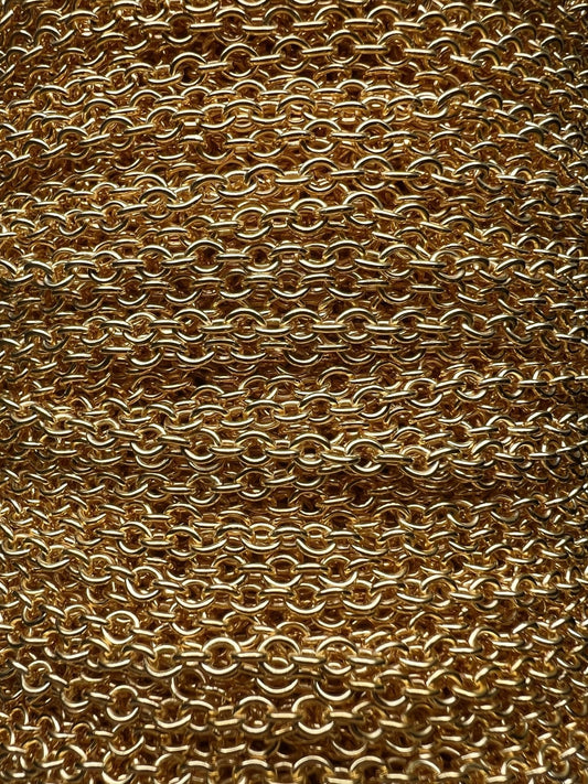 Chain Spool - 10k Gold Plate - 30ft - WH - Vintaj Live Shop