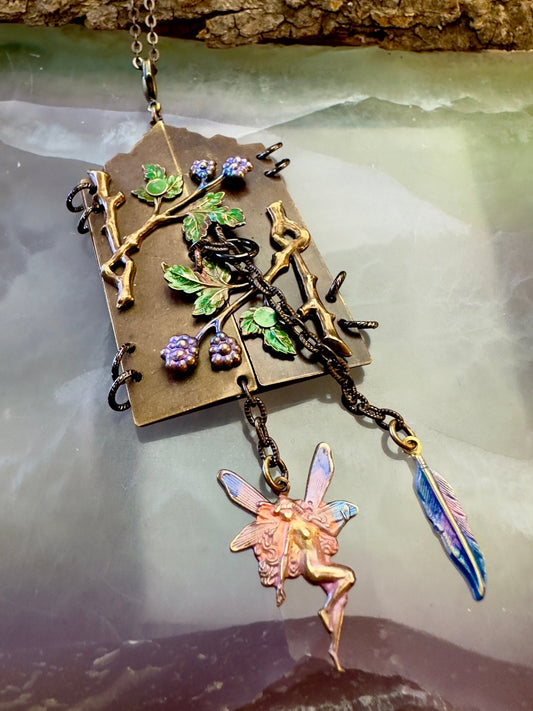 No1 Forest Fairy Doorway Complete Necklace Kit - Vintaj Design - 11/5/24 - Vintaj Live Shop