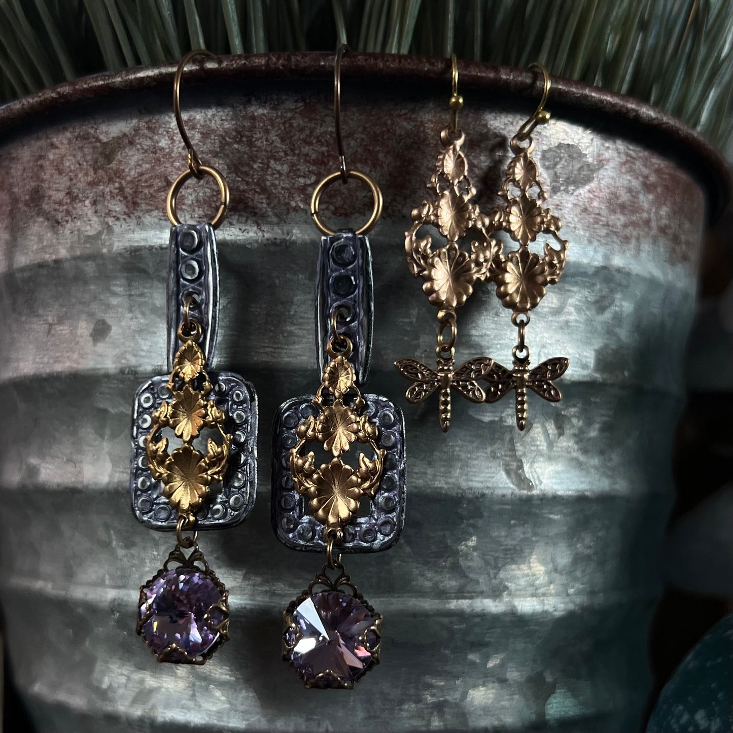 Tiered Flowers Pack - 12pcs - WH - Vintaj Live Shop