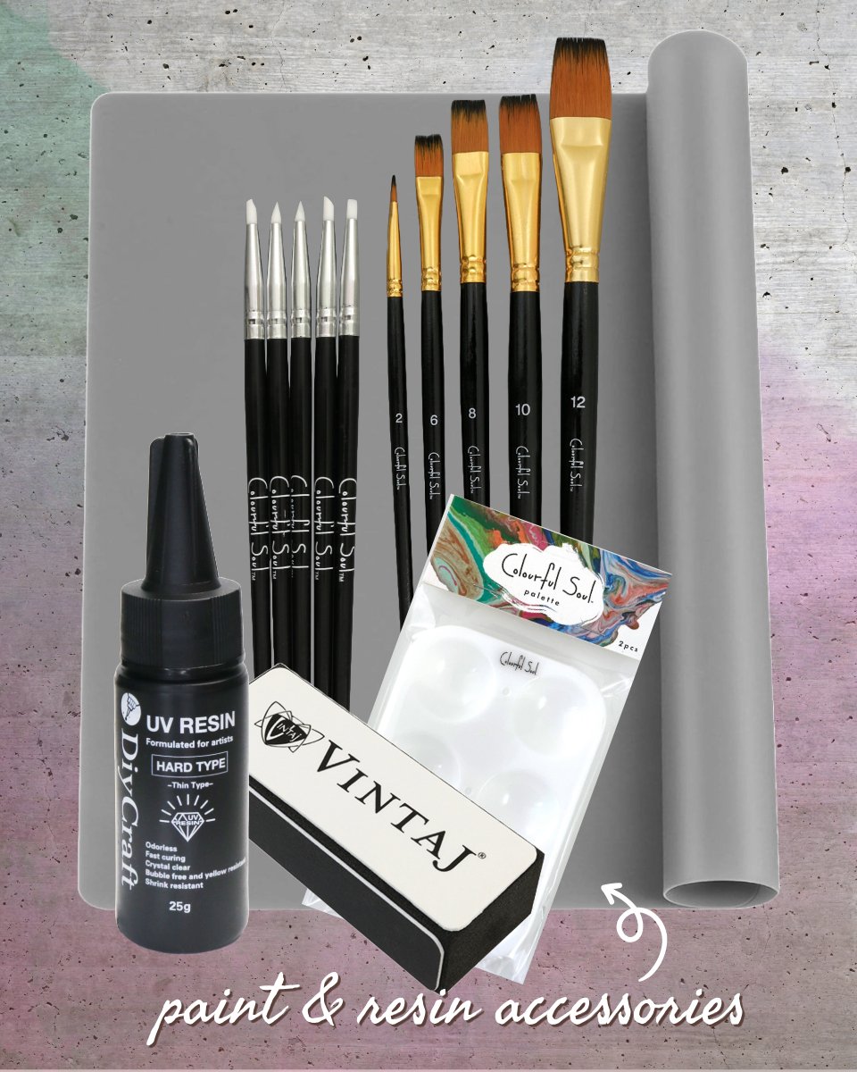 Paint & Resin Accessories Set - 4/10/2024 - Vintaj Live Shop