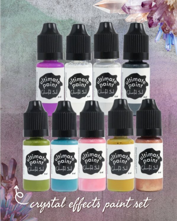 Vintaj Live Shop Warehouse - 1/24/24 - PS018 - Crystal Dream Effects 8 Pc Paint Set - Vintaj Live Shop